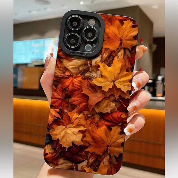 None Other - NEW with tags (NWT) Fall Maple Leaf Autumn Design iPhone Case 13 Pro Max